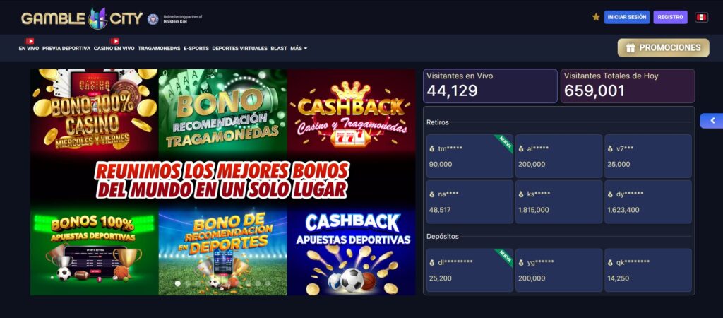 Apuestas en el mejor Casino Online de Perú